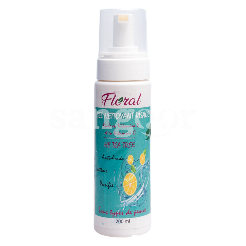FLORAL GEL NETTOYANT 200ML VITAMINE E ET C FLORAL-GEL-NETTOYANT-200ML-VITAMINE-E-ET-C.png Prix Tunisie