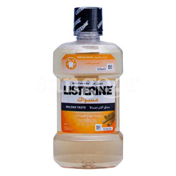 LISTERINE-BAIN-DE-BOUCHE-250ML-MISWAK.png Prix Tunisie