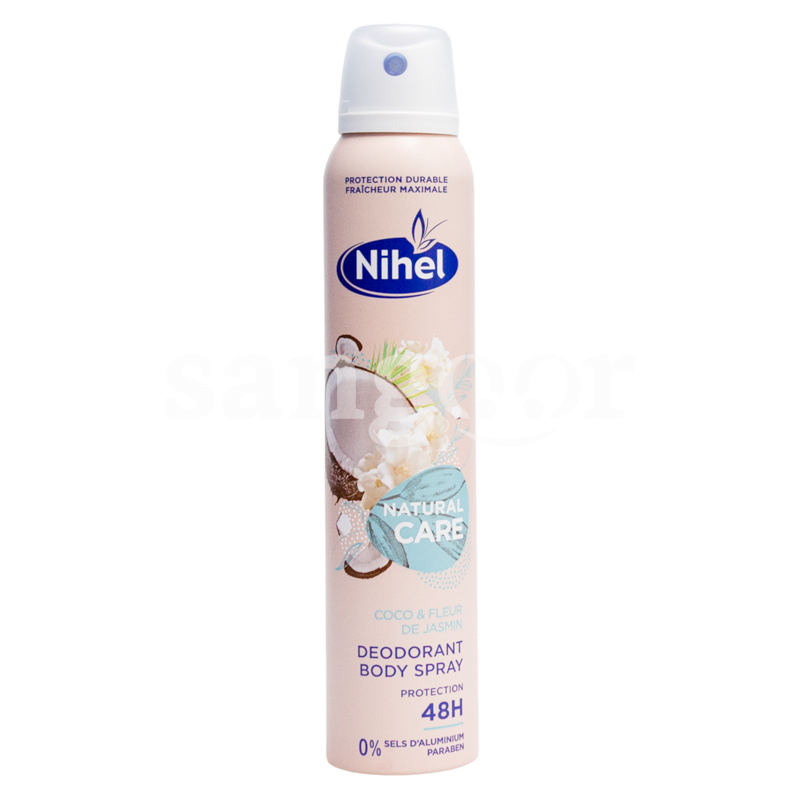 NIHEL DEODORANT FEMME 200ML COCO ET FLEUR DE JASMIN NIHEL-DEODORANT-FEMME-200ML-COCO-ET-FLEUR-DE-JASMIN.png Prix Tunisie