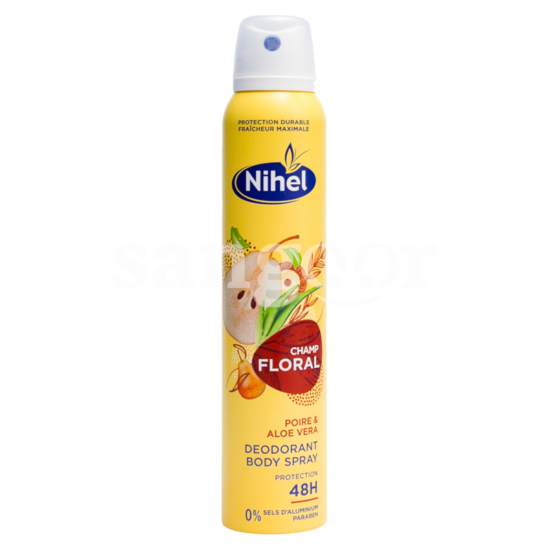 NIHEL DEODORANT FEMME 200ML POIRE ET ALOE VERA NIHEL-DEODORANT-FEMME-200ML-POIRE-ET-ALOE-VERA.png Prix Tunisie