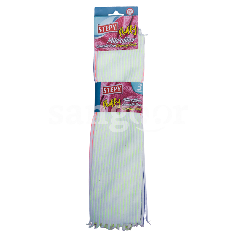 STEPY LAVETTE MICROFIBRE 3PCS FLUFFY STEPY-LAVETTE-MICROFIBRE-3PCS-FLUFFY.png Prix Tunisie