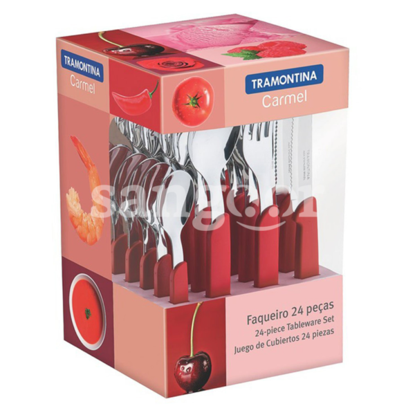 TRAMONTINA-SET-DE-24-PCS-ROUGE-CARMEL-B-2.png Prix Tunisie