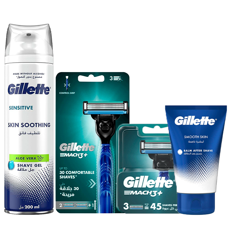 GILLETTE COFFRET MACH3 RASOIR+3 LAMES+GEL+APRES RASAGE GILLETTE-COFFRET-MACH3-RASOIR3-LAMESGELAPRES-RASAGE.png Prix Tunisie