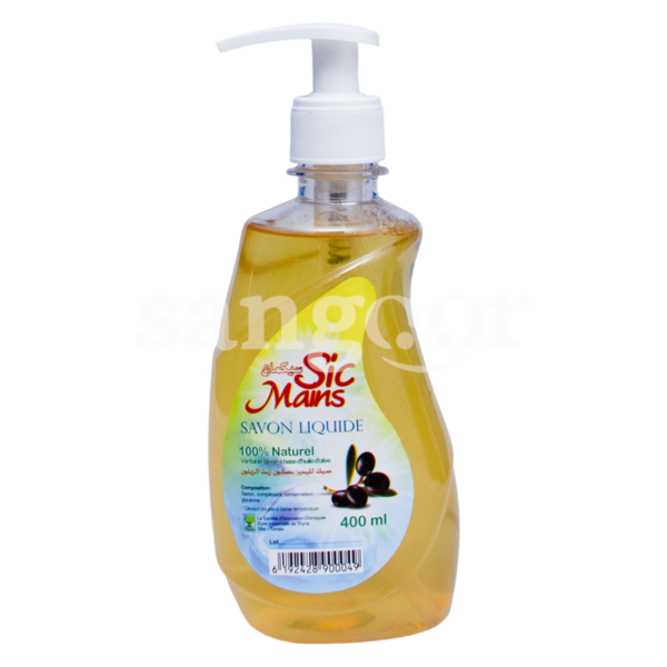 SIC-SAVON-LIQUIDE-400ML-OLIVE-CITRON.png Prix Tunisie