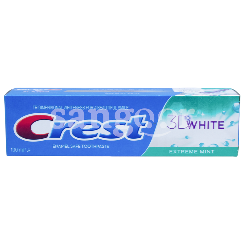 CREST DENTIFRICE 100ML 3D WHITE EXTREME MINT CREST-DENTIFRICE-100ML-3D-WHITE-EXTREME-MINT.png Prix Tunisie
