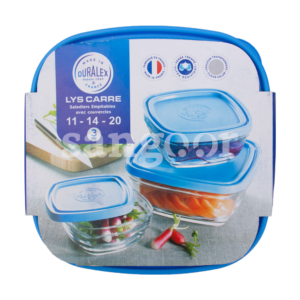 DURALEX-SET-3PCS-LYS-CARRE-AVEC-COUVERCLE-BLEU-11.14.20CM.png Prix Tunisie