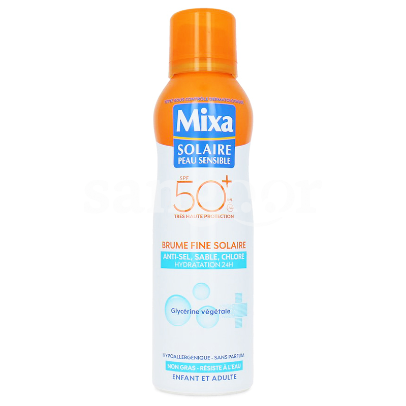 MIXA BRUME SOLAIRE SPF50+ 200ML ANTI SEL SABLE CHLORE MIXA-BRUME-SOLAIRE-SPF50-200ML-ANTI-SEL-SABLE-CHLORE.png Prix Tunisie