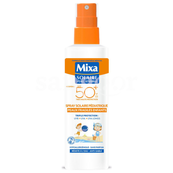 MIXA-SPRAY-SOLAIRE-PEDIATRIQUE-SPF50-200ML-PEAU-FRAGILE-2.png Prix Tunisie