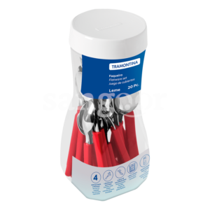 TRAMONTINA-SET-DE-20PCS-LEME-MANCHE-ROUGE-3.png Prix Tunisie
