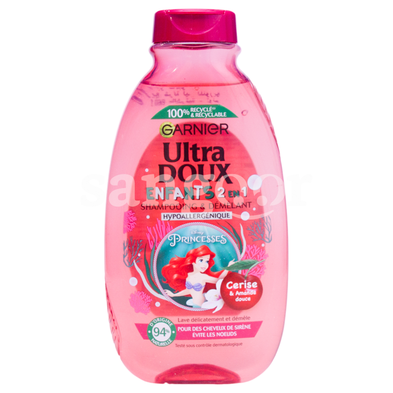 GARNIER ULTRA DOUX SHAMPOING ET DEMELANT 300ML ENFANTS CERISE ET AMANDE DOUCE GARNIER-ULTRA-DOUX-SHAMPOING-ET-DEMELANT-300ML-ENFANTS-CERISE-ET-AMANDE-DOUCE.png Prix Tunisie