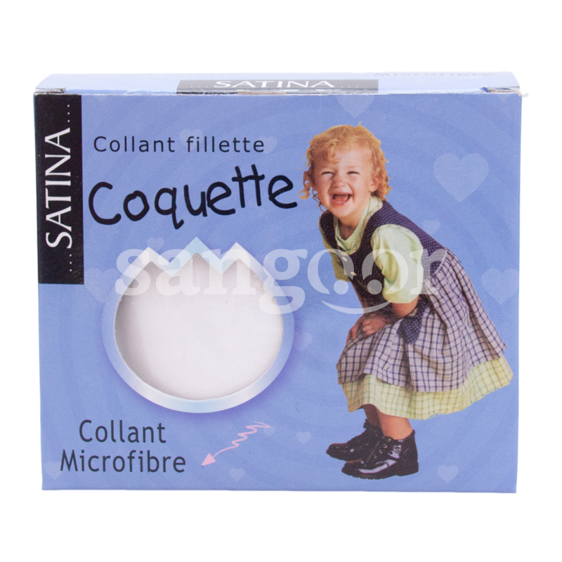 SATINA COLLANT FILLETTE COQUETTE BLANC 16ANS SATINA-COLLANT-FILLETTE-COQUETTE-BLANC-16ANS.png Prix Tunisie