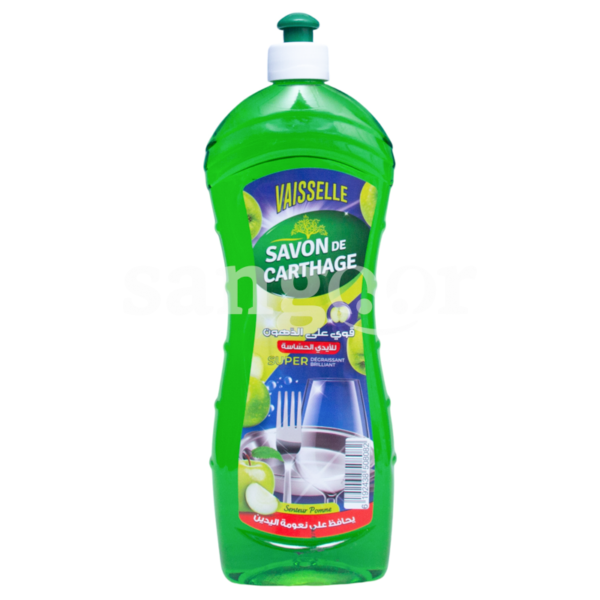 SAVON-DE-CARTHAGE-VAISSELLE-580ML-POMME.png Prix Tunisie