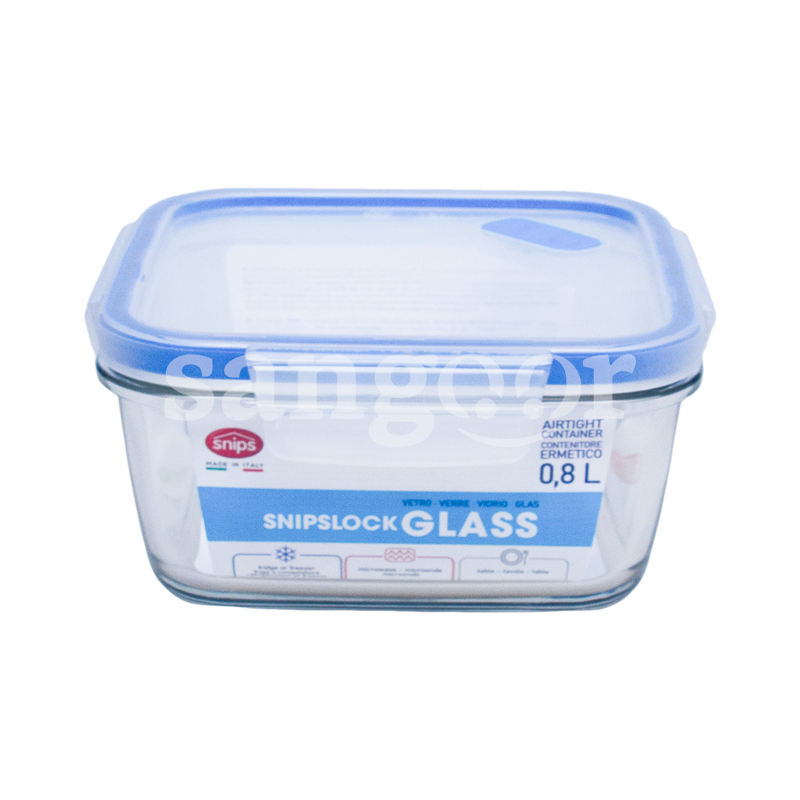 SNIPSLOCK GLASS BOITE DE CONSERVATION EN VERRE BLEU CARRE 0.8L SNIPSLOCK-GLASS-BOITE-DE-CONSERVATION-EN-VERRE-BLEU-CARRE-0.8L.png Prix Tunisie