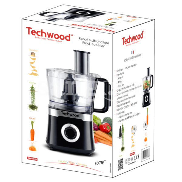 TECHWOOD-ROBOT-MULTIFONCTIONS-NOIR-HACHER.-RAPER.TRANCHER-800W.png Prix Tunisie