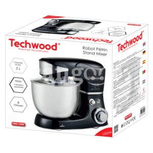 TECHWOOD-ROBOT-PETRIN-NOIR-BOL-INOX-1000W-5L-2.png Prix Tunisie