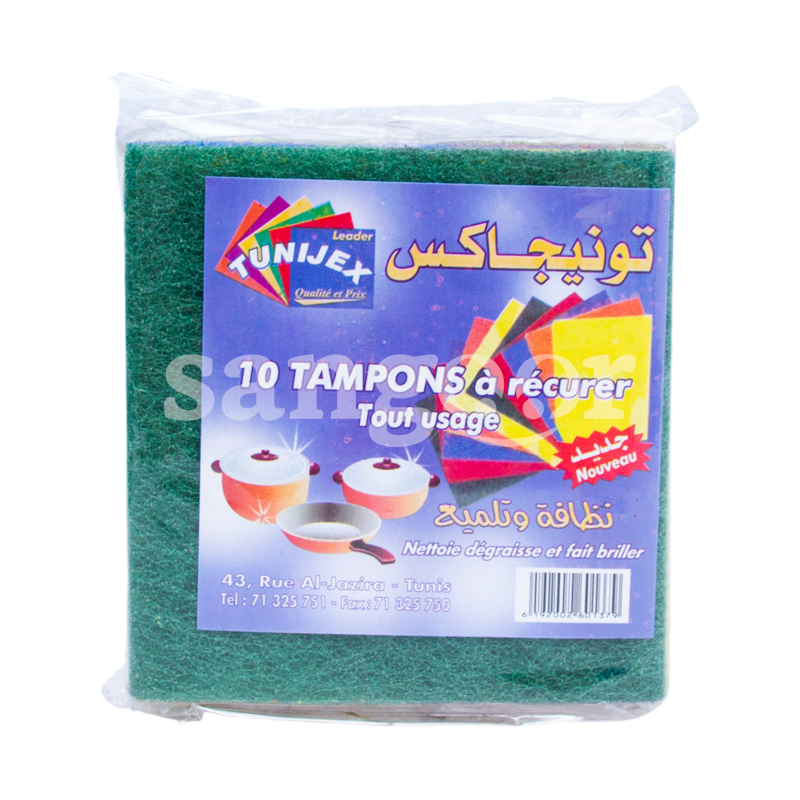 TUNIJEX TAMPONS ABRASIFS GM 10PCS TUNIJEX-TAMPONS-ABRASIFS-GM-10PCS.png Prix Tunisie