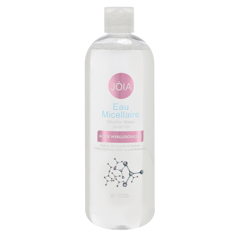 JOIA EAU MICELLAIRE 500ML ACIDE HYALURONIQUE JOIA-EAU-MICELLAIRE-500ML-ACIDE-HYALURONIQUE.png Prix Tunisie