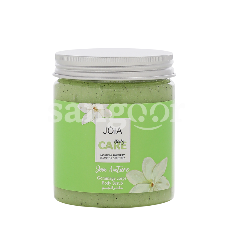 JOIA GOMMAGE CORPS 250ML JASMIN ET THE VERT JOIA-GOMMAGE-CORPS-250ML-JASMIN-ET-THE-VERT.png Prix Tunisie