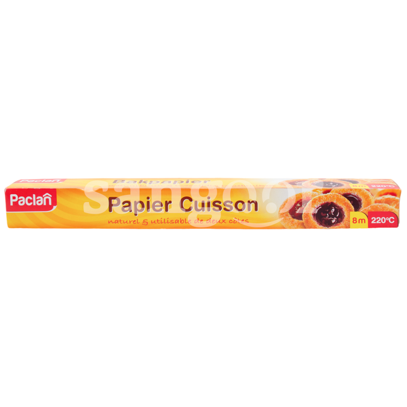 PACLAN PAPIER CUISSON 8M 40CM PACLAN-PAPIER-CUISSON-8M-40CM.png Prix Tunisie