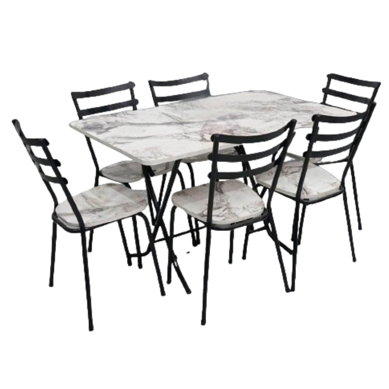 TABLE MARBRE 1.3M 0.7M BLANC +6CHAISES TABLE-MARBRE-1.3M-0.7M-BLANC-6CHAISES.png Prix Tunisie