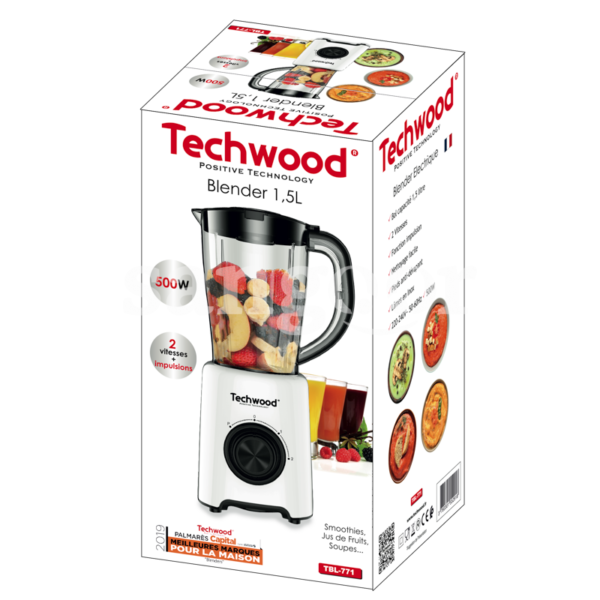 TECHWOOD-BLENDER-BOL-PLASTIQUE-500W-BLANC-2.png Prix Tunisie