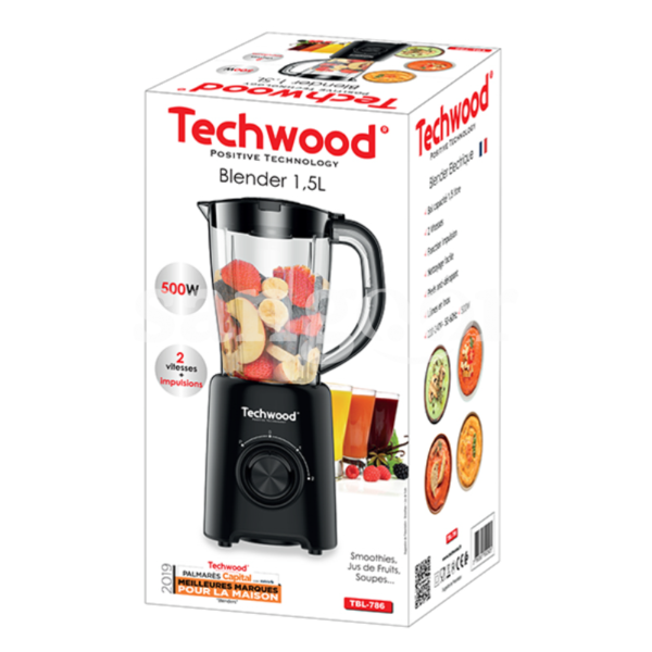 TECHWOOD-BLENDER-BOL-PLASTIQUE-500W-NOIR-2.png Prix Tunisie