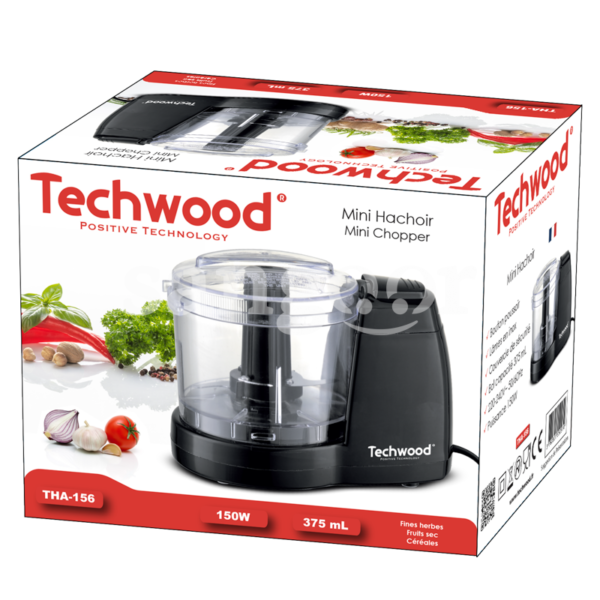 TECHWOOD-MINI-HACHOIR-NOIR-375-ML-150W-2.png Prix Tunisie