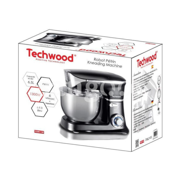 TECHWOOD-ROBOT-PETRIN-NOIR-BOL-INOX-1300W-6.5L-2.png Prix Tunisie