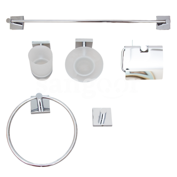 GLIONNA-BAGNO-KIT-ACCESSOIRES-DE-SALLE-DE-BAIN-CARRE-CHROME-6PCS.png Prix Tunisie