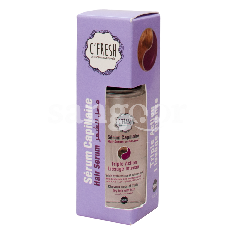 C FRESH SERUM 50ML ACIDE HYALURONIQUE ET HUILE DE COCO C-FRESH-SERUM-50ML-ACIDE-HYALURONIQUE-ET-HUILE-DE-COCO.png Prix Tunisie