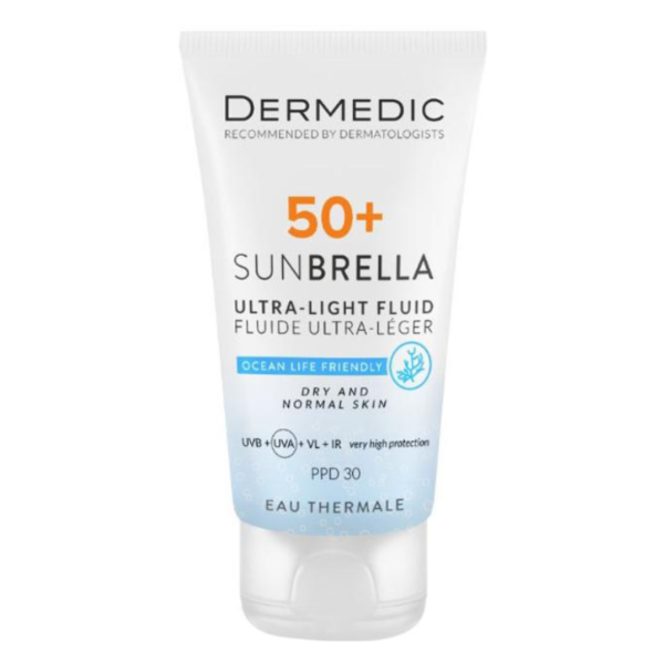 DERMEDIC-ECRAN-SOLAIRE-SUNBRELLA-ULTRA-LIGHT-FLUID-SPF50-40ML.png Prix Tunisie