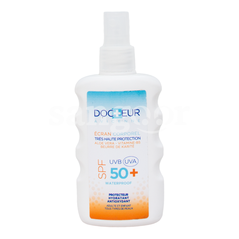 DOCTEUR LAIT SOLAIRE CORPOREL WATERPROOF SPF50+ 200ML DOCTEUR-LAIT-SOLAIRE-CORPOREL-WATERPROOF-SPF50-200ML.png Prix Tunisie
