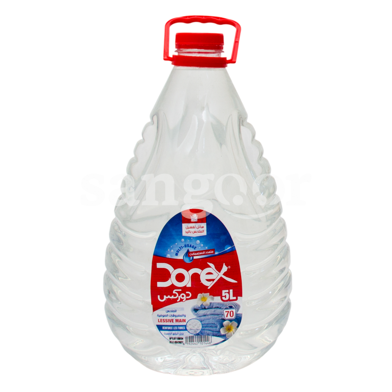 DOREX LESSIVE A MAIN 5L DOREX-LESSIVE-A-MAIN-5L.png Prix Tunisie
