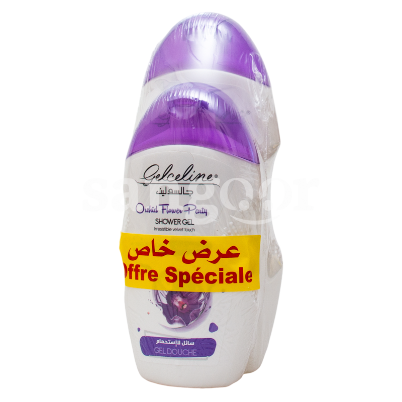 GELCELINE GEL DOUCHE LOT DE 2PCS 400ML+200ML ORCHID FLOWER PARTY GELCELINE-GEL-DOUCHE-LOT-DE-2PCS-400ML200ML-ORCHID-FLOWER-PARTY.png Prix Tunisie