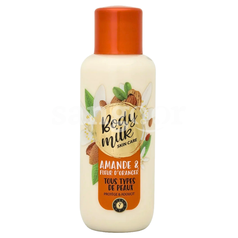 NIHEL BODY MILK SKIN CARE 500ML AMANDE FLEUR D ORANGER NIHEL-BODY-MILK-SKIN-CARE-500ML-AMANDE-FLEUR-D-ORANGER.png.Prix Tunisie