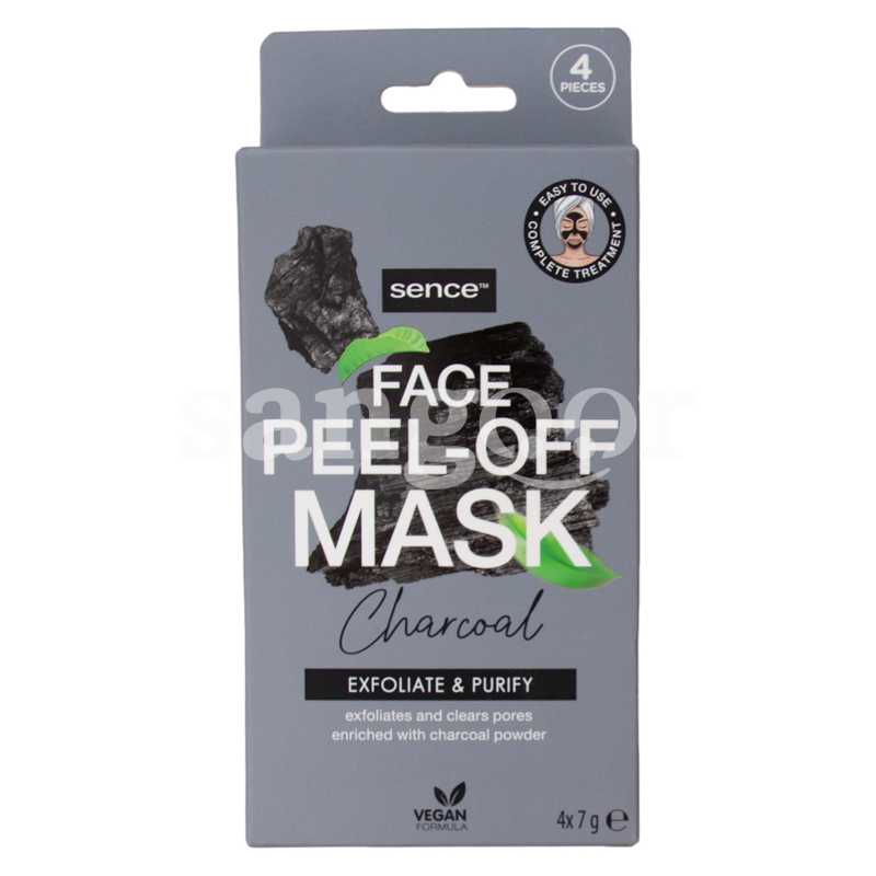 SENCE MASQUE VISAGE TISSU 4X7G PEEL OFF CHARCOAL SENCE-MASQUE-VISAGE-TISSU-4X7G-PEEL-OFF-CHARCOAL.png Prix Tunisie