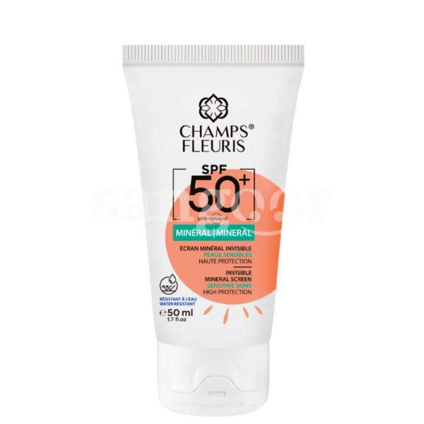 CHAMPS FLEURIS ECRAN SOLAIRE INVISIBLE MINERAL SPF50+ 50ML
