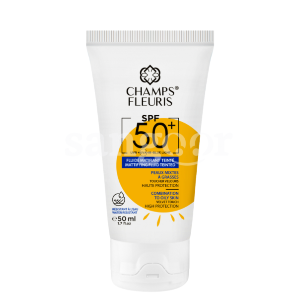 CHAMPS FLEURIS ECRAN SOLAIRE TEINTE N02 SPF50+ 50ML