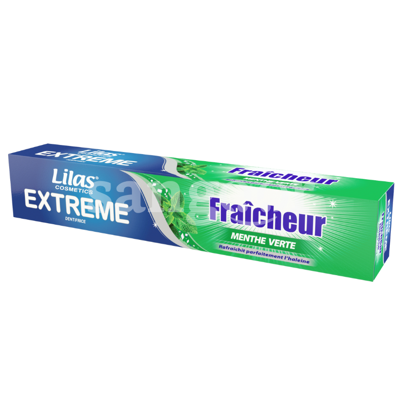 LILAS DENTIFRICE 75ML EXTREME FRAICHEUR MENTHE VERTE LILAS-DENTIFRICE-75ML-EXTREME-FRAICHEUR-MENTHE-VERTE.png Prix Tunisie