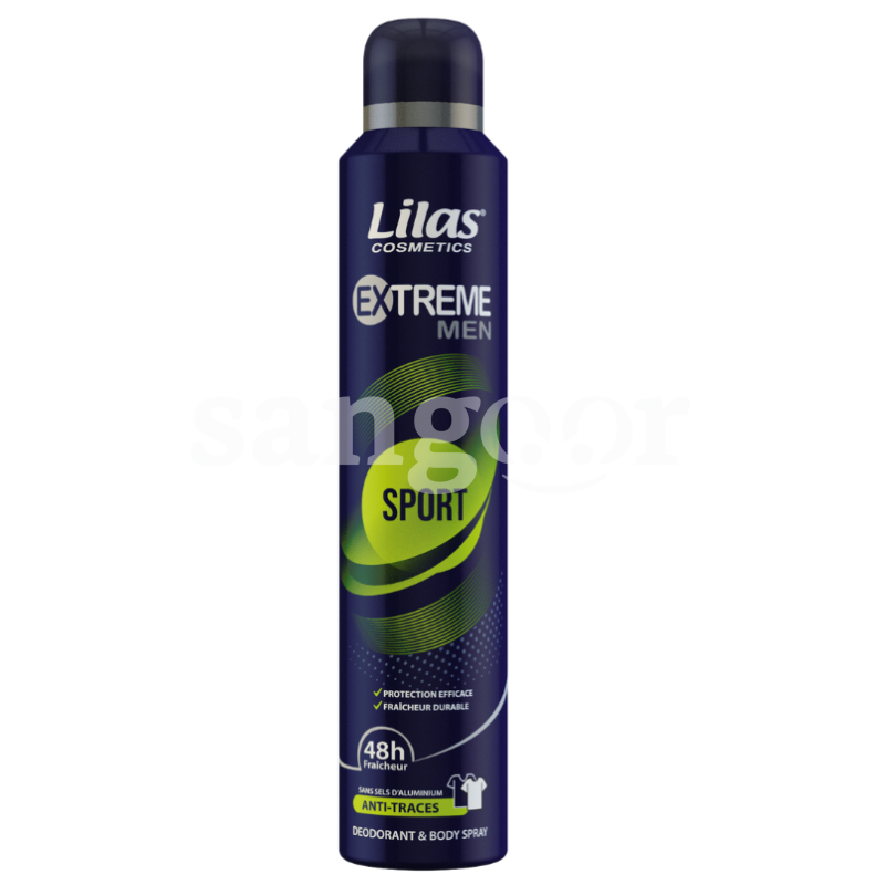 LILAS DEODORANT 200ML EXTREME MEN SPORT LILAS-DEODORANT-200ML-EXTREME-MEN-SPORT.png PRIX TUNISIE