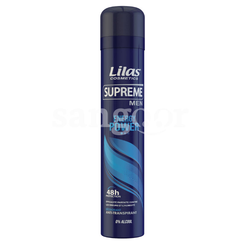 LILAS DEODORANT 200ML SUPREME MEN ENERGY POWER LILAS-DEODORANT-200ML-SUPREME-MEN-ENERGY-POWER.png PRIX TUNISIE