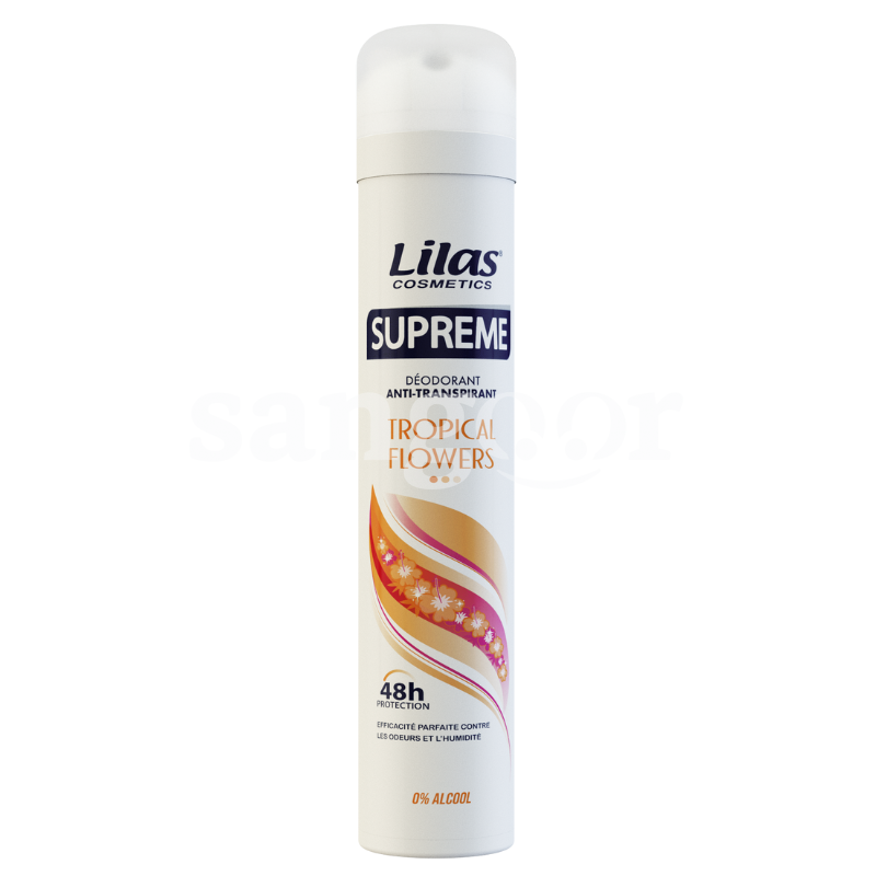 LILAS DEODORANT 200ML SUPREME TROPICAL FLOWERS LILAS-DEODORANT-200ML-SUPREME-TROPICAL-FLOWERS.png PRIX TUNISIE