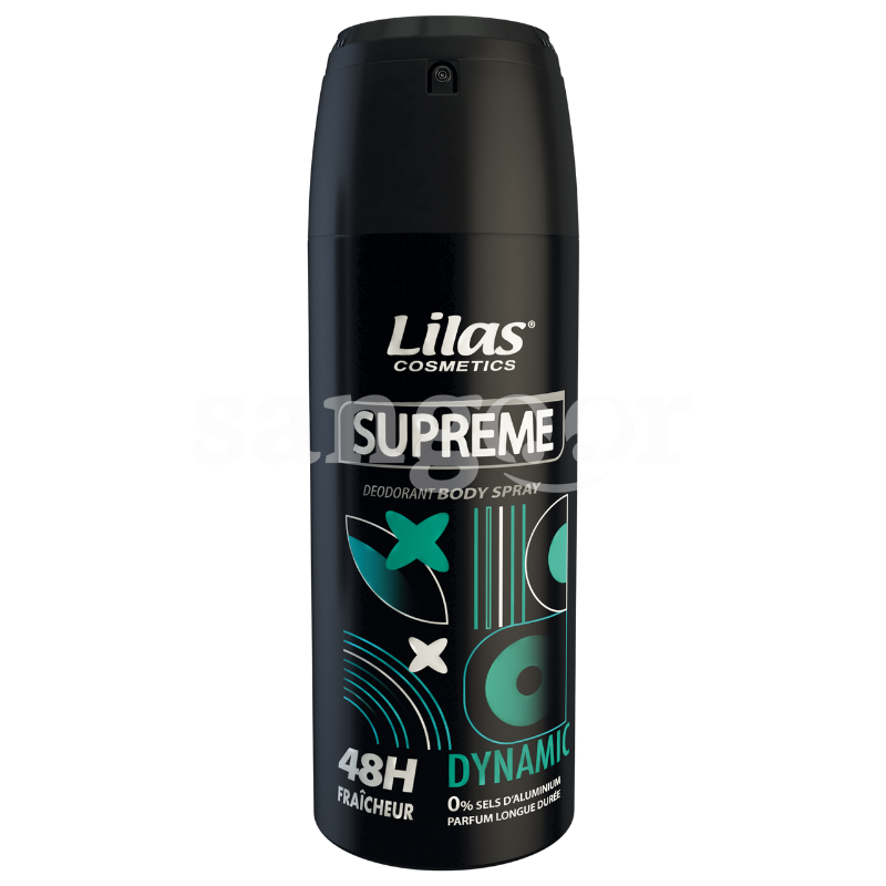 LILAS DEODORANT BODY SPRAY 200ML SUPREME DYNAMIC LILAS-DEODORANT-BODY-SPRAY-200ML-SUPREME-DYNAMIC-1.png Prix Tunisie