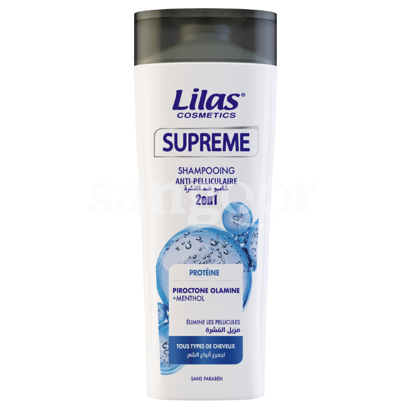 LILAS SHAMPOING 400ML SUPREME MEN PROTEINE LILAS-SHAMPOING-400ML-SUPREME-MEN-PROTEINE.png PRIX TUNISIE