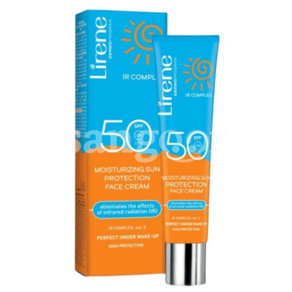Lirene SUN Crème solaire hydratante pour le visage SPF 50 40 ml