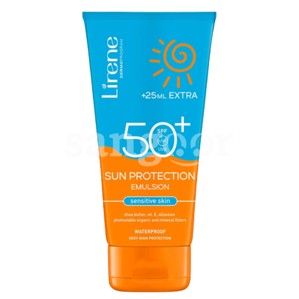 Lirene SUN Family émulsion protectrice pour peaux sensibles MAXI SIZE SPF 50+ 175 ml