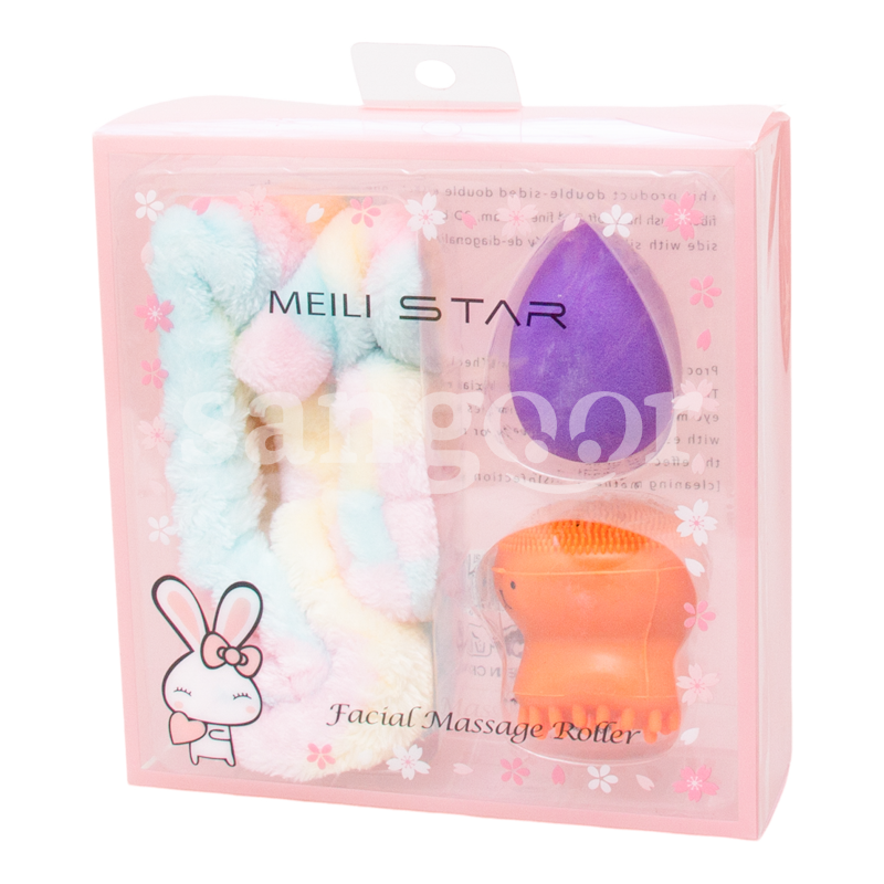 MEILI STAR FACIAL BRUSH+BANDANA+EPONGE MEILI-STAR-FACIAL-BRUSHBANDANAEPONGE.png Prix Tunisie
