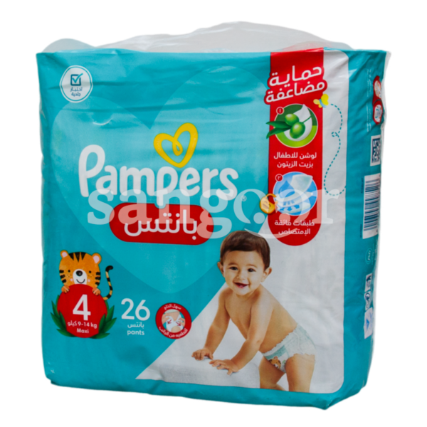 PAMPERS-PANTS-T4-9-14KG-MAXI-26PCS.png Prix Tunisie