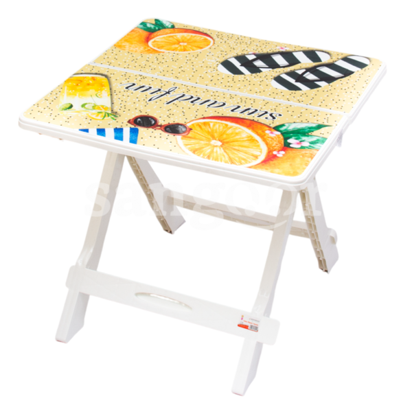 TABLE-CARRE-PLIANTE-FOLORIDA-DECORE-SUN-AND-FUN-2.png Prix Tunisie