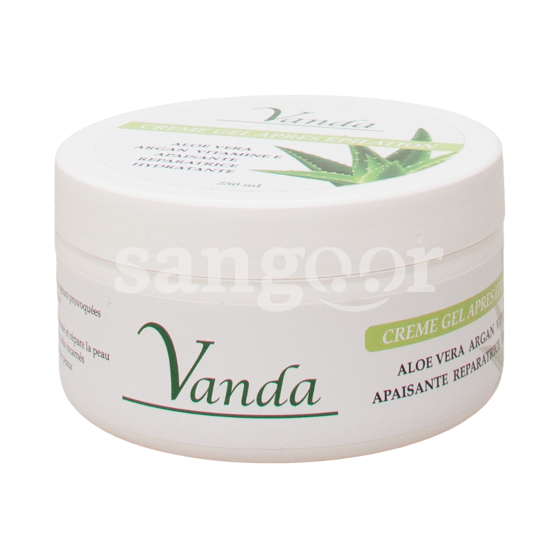 VANDA CREME GEL APRES EPILATION 250ML ALOE VERA ARGAN VITAMINE E VANDA-CREME-GEL-APRES-EPILATION-250ML-ALOE-VERA-ARGAN-VITAMINE-E.png Prix Tunisie
